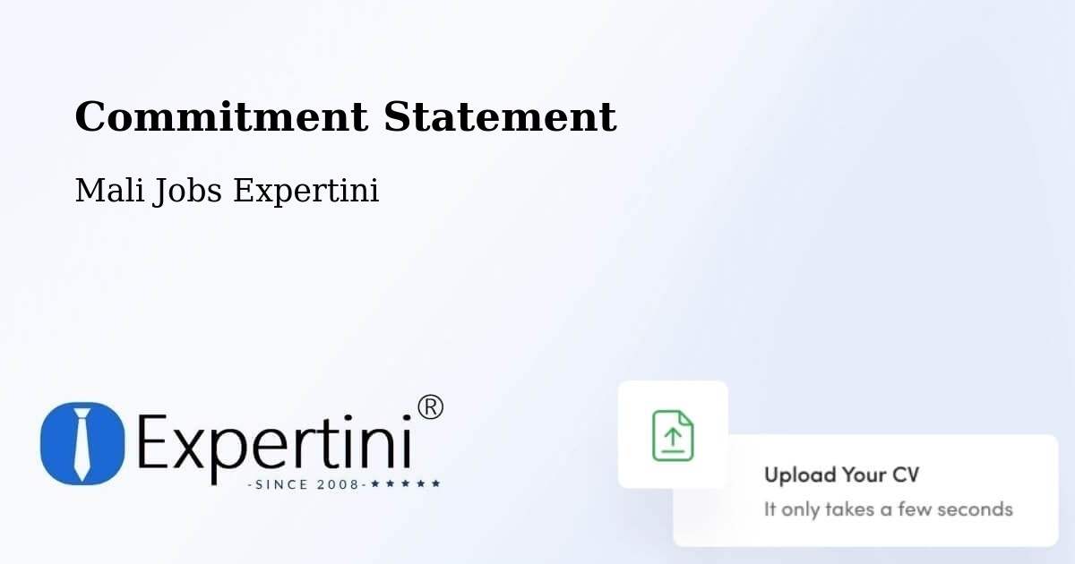 Corporate Commitment – Mali - Mali Jobs Expertini